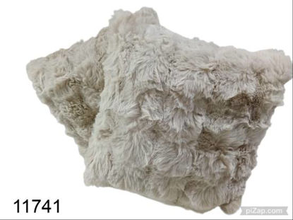 Imagen de ALMOHADON PIEL BEIGE 50X50 X2 11.25 